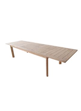 Mega Table Teak fine sanded 250/350 - uitrekbaar